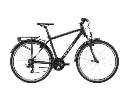 CTM TRANZ 1.0 trek matná čierna modelový rok 2023 (Rám L)