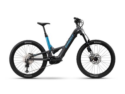 GHOST E-ASX ABS Low Shadowed Slate/Light Navy Blue Glossy (Rám S)