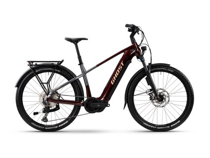 GHOST E-Teru Pro EQ ABS Cocoa Bean/Graphite Noir Glossy (Rám S)