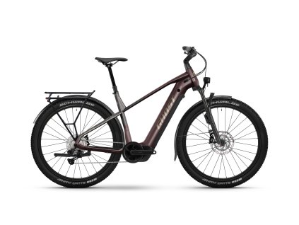 GHOST E-Teru Pro EQ ABS Cocoa Bean/Graphite Noir Glossy (Rám S)