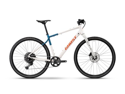 GHOST Urban Asket White/Deep Sea Blue Glossy (Rám XS)