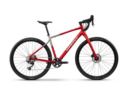 GHOST Asket Deep Crimson/Gunmetal Grey Matt (Rám XS)