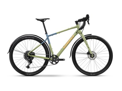 GHOST Asket EQ Olive Drab/Midnight Teal Matt (Rám XS)