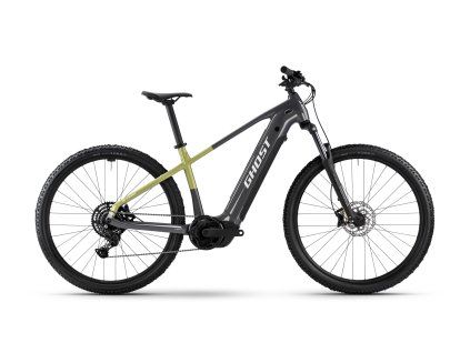 GHOST E-Teru Black Eel/Cactus Glossy (Rám S)