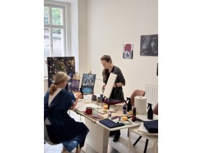 Akrylová malba: malování na magnety 21.2