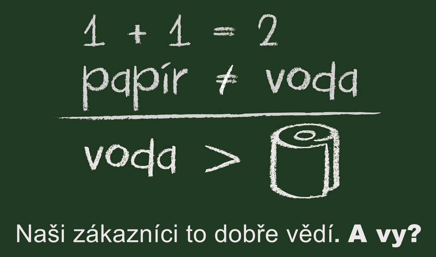 bidet je více než papír