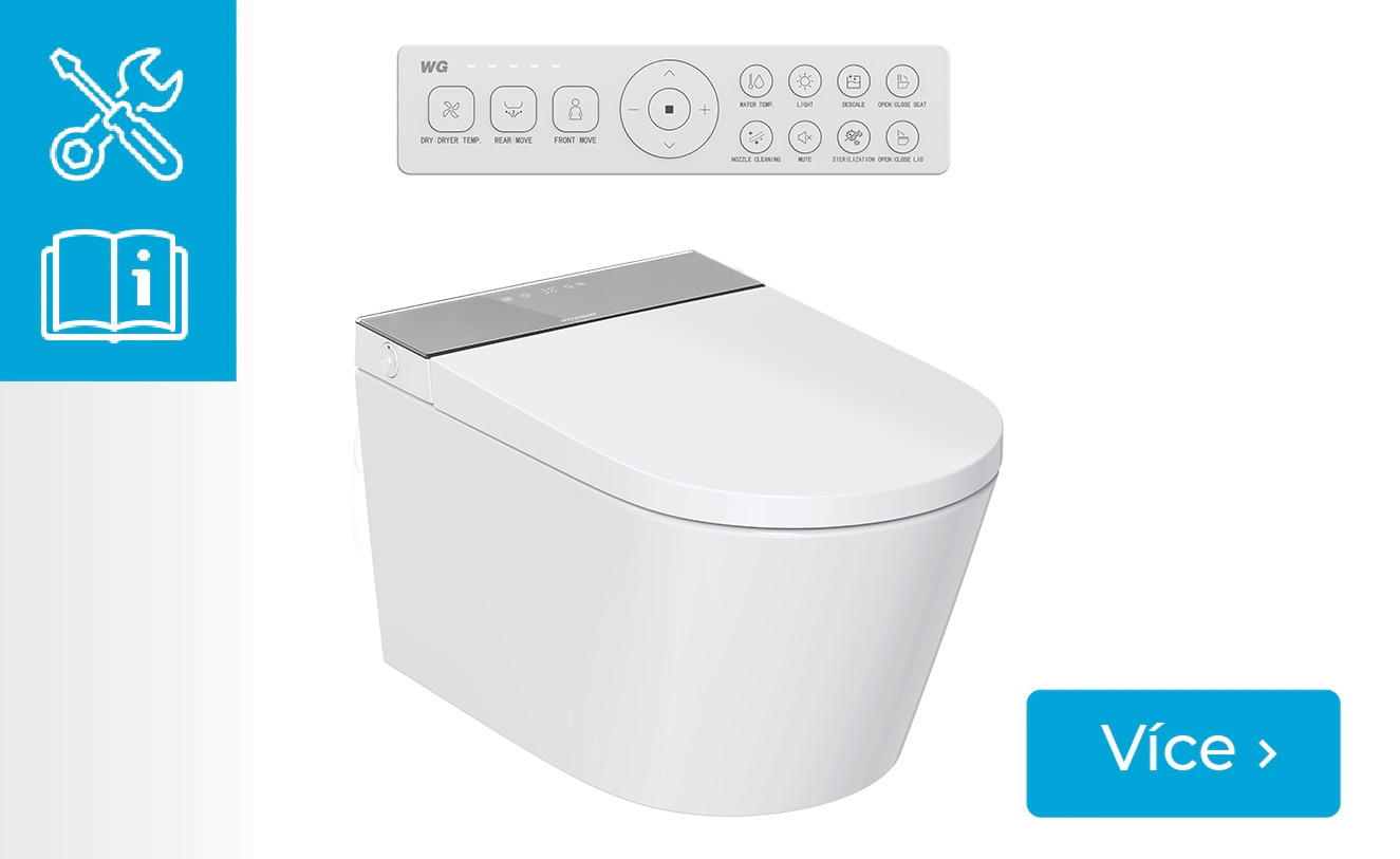 ADAPTA závěsná - sprchovací toaleta