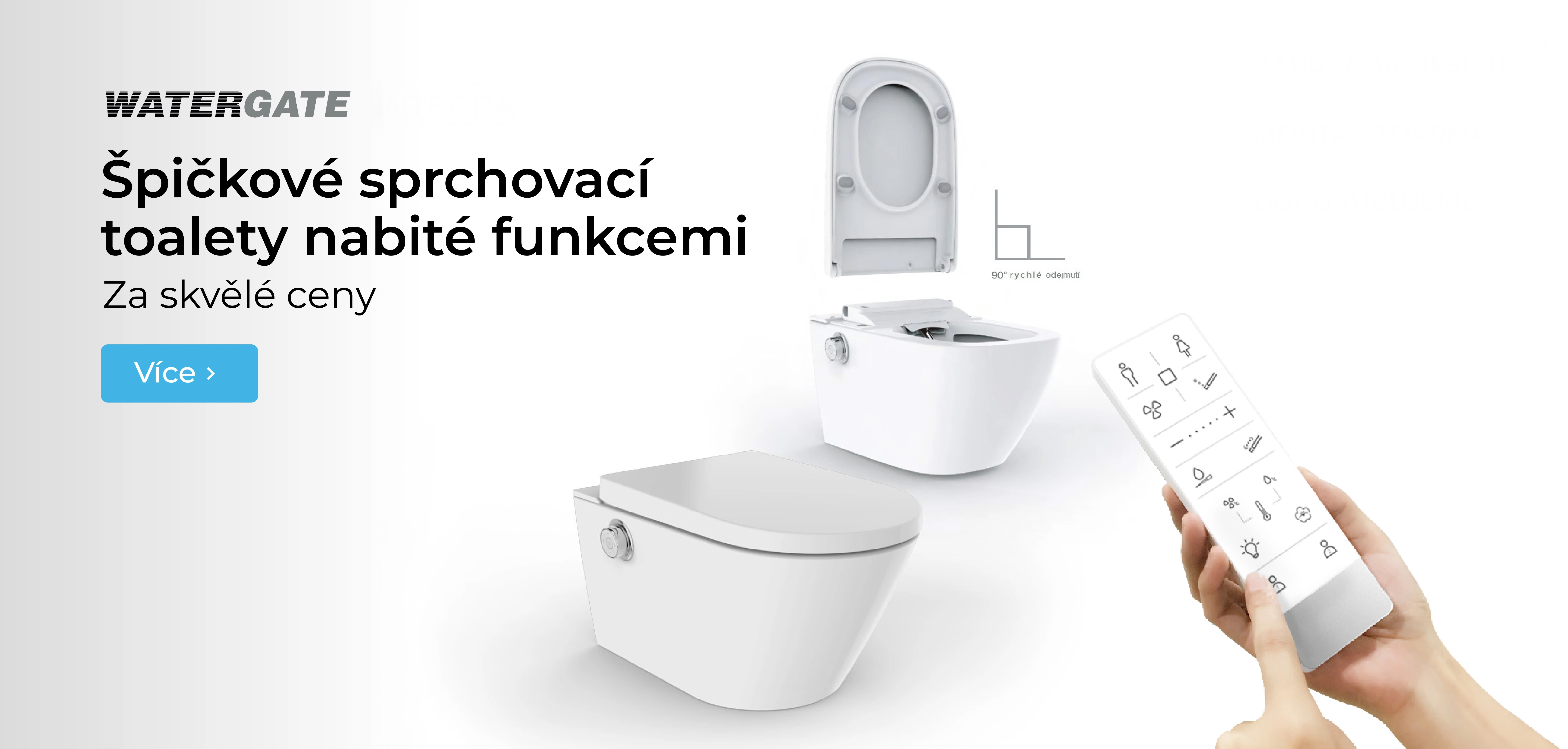 Sprchovací toalety