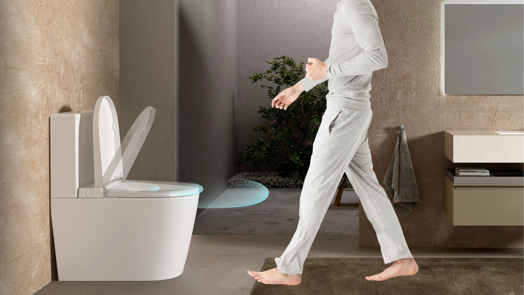 Automatické otevírání víka ADAPTA Kombi