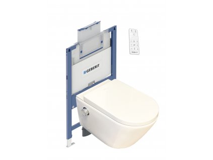 INTEGRA Comfort sprchovací toaleta + GEBERIT DUOFIX 111.003.00.1 předstěnový modul