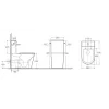 LINEA LR200 elektronický bidet + moderní kombi mísa