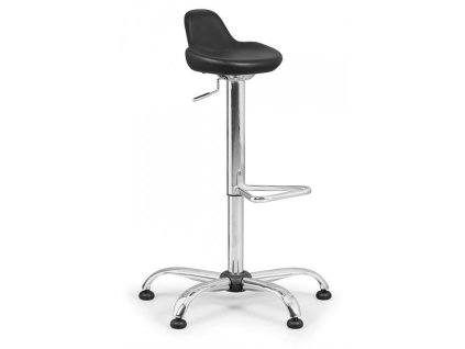 Laboratorní stolička Biedrax Z9515 s kluzáky