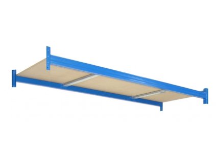 Patro pro Profesionální regál Biedrax 100 x 100  cm - nosnost 350 kg, modrá