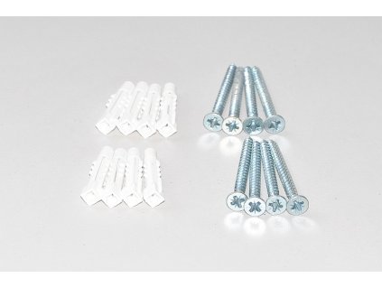 Kotvící materiál pro nástěnné regály přídavné - výška 150 cm