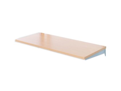 Patro pro nástěnný regál 20 x 60 cm, stříbrné, police buk