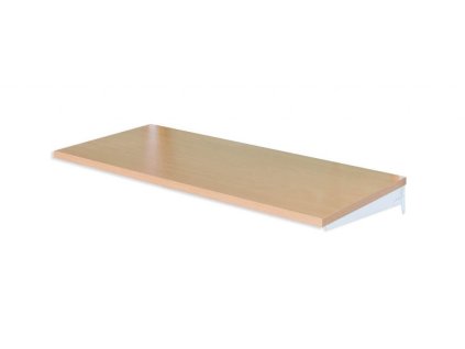 Patro pro nástěnný regál 30 x 80 cm, bílé, police buk