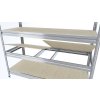 Schwerlastregal Biedrax 60 x 240 x 177 cm, 5 Fachböden - verzinkt/Spanplatten JSD 10 mm, Fachlast 300 kg