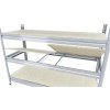 Schwerlastregal Biedrax 60 x 160 x 177 cm, 2 Fachböden - verzinkt/Spanplatten JSD 15 mm, Fachlast 200 kg