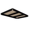 Fachboden für Regal mit MDF-Boden 50 x 120 cm, schwarz, 200 kg