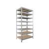 Metallregal mit Holzböden Biedrax 35 x 120 x 240 cm verzinkt - 8 Fachböden MDF