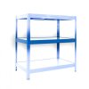 patro k regálu s kovovou policí 45 x 90 cm, modré, 120 kg