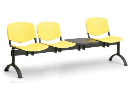 Ławka do poczekalni ISO Biedrax LC9710zl - czarna podstawa