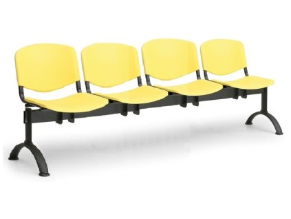 Ławka do poczekalni ISO Biedrax LC9720zl - czarna podstawa