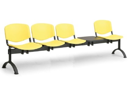 Ławka do poczekalni ISO Biedrax LC9730zl - czarna podstawa