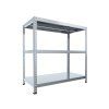 153473 3 regal metalowy do spizarni skrecany biedrax 50 x 130 x 150 cm ocynk nosnosc 150 kg na polke