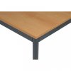Stół konferencyjny 80 x 160 cm Biedrax JS4651tsb - szary ciemny, buk