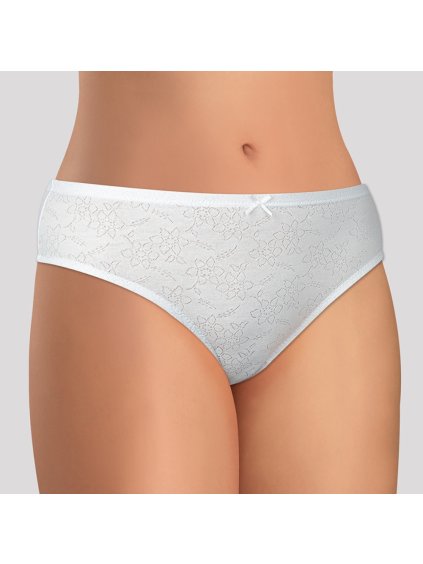 3PACK Klasické nohavičky s výšivkou Andrie (Veľkosť M)