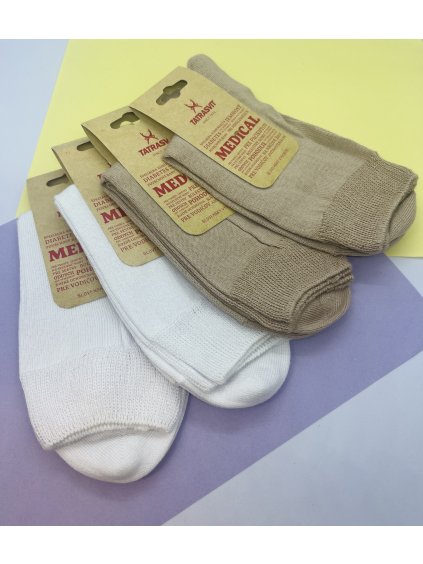 Dámske ZDRAVOTNÉ bavlnené ponožky Tatrasvit Ajfa (100%bavlna)