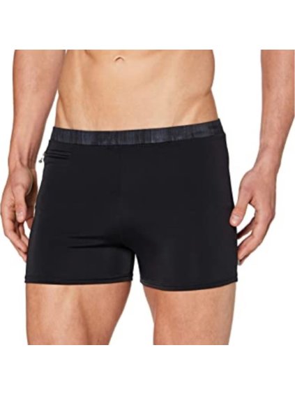 Boxerkové jednofarebné plavky s vreckom Fashy (Veľkosť 4XL)