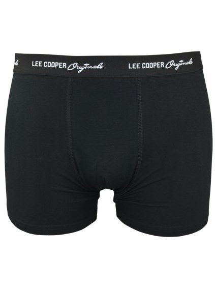 Bavlnené jednofarebné boxerky Lee Cooper (Veľkosť L)