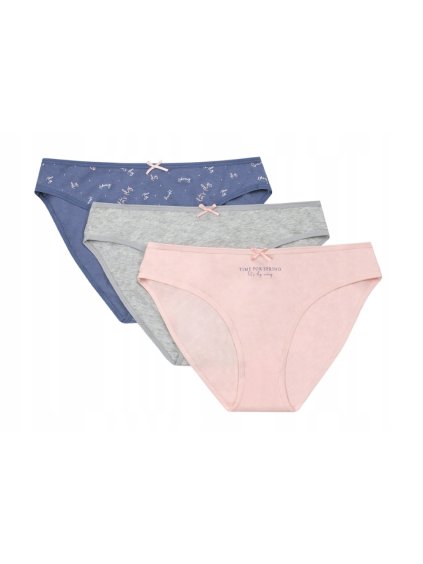 3PACK Klasické bavlnené nohavičky Henderson (Veľkosť S)