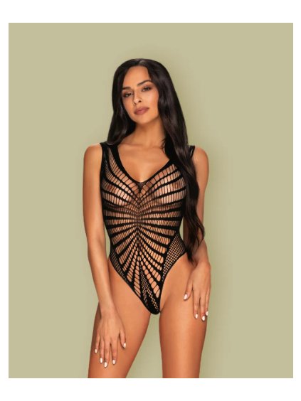 Sieťované body Obsessive B132 (Veľkosť S/M/L)