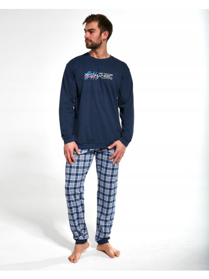Bavlnené pyžamo s nápisom Cornette Street Wear (Veľkosť L)