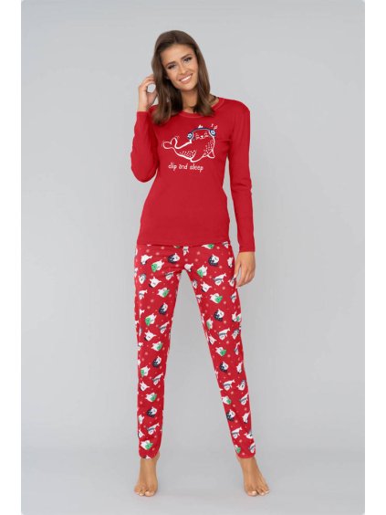 Zimné pyžamo s tuleňom Italian Fashion Kasjana (Veľkosť M)