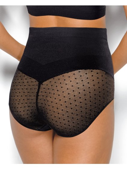 Sťahovacie nohavičky s vysokým pásom Intimidea Bodyeffect Slip tulle (Farba Telová, Veľkosť S/M)