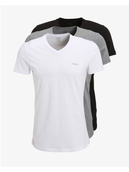 3PACK Bavlnené tričko s krátkym rukávom Diesel Umtee (Farba Mix, Veľkosť M)