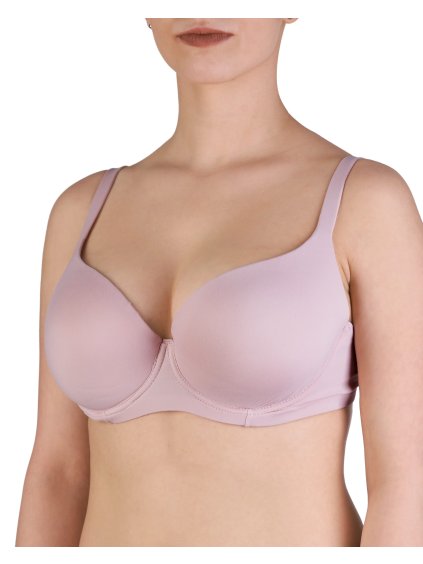 Jemne vystužená podprsenka s kosticou Lormar Naturale Plunge (Farba Biela, Veľkosť 70 B)