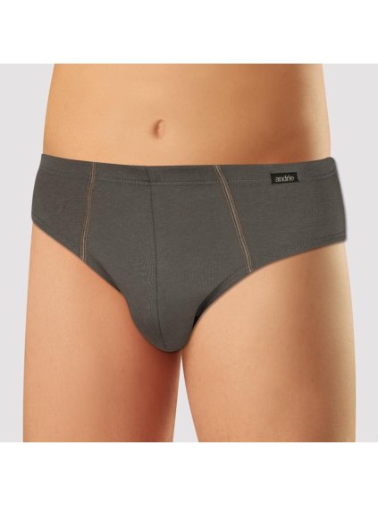 3PACK Jednofarebné bambusové slipy Andrie (Veľkosť M)