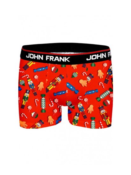 Vianočné boxerky NUT CRACKER John Frank JFBD19 (Veľkosť L)
