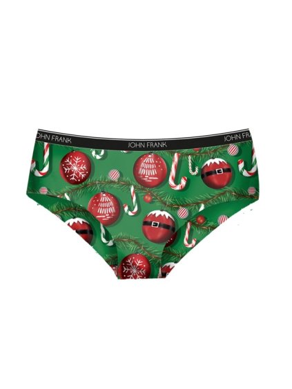 Vianočné hipster nohavičky SANTA BALL John Frank WJFD-H35 (Veľkosť L)