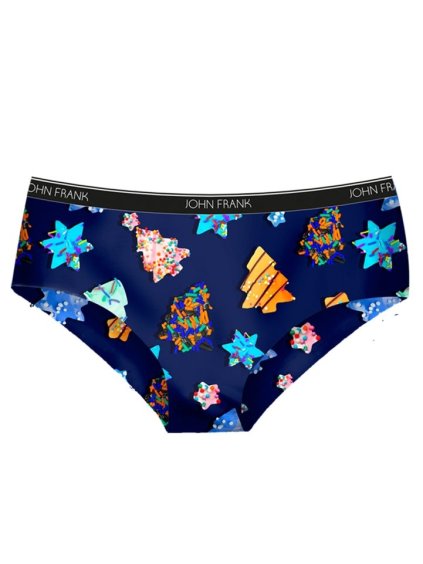 Vianočné hipster nohavičky SUGAR COOKIES John Frank WJFD-H38 (Veľkosť L)