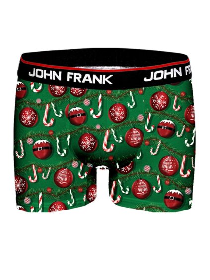 Vianočné boxerky SANTA BALL  John Frank JFBD16 (Veľkosť L)