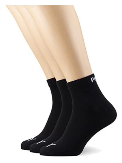 3PACK Členkové ponožky Puma (Farba Čierna, Veľkosť 39-42)