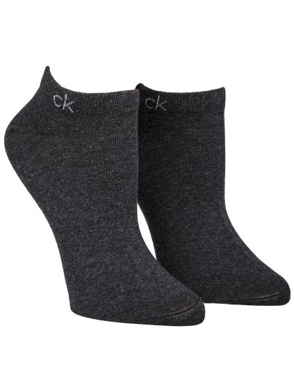 2PACK Členkové ponožky Calvin Klein (Farba Čierna, Veľkosť UNI)