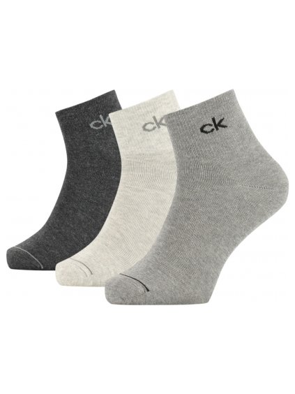 3PACK Klasické ponožky Calvin Klein (Farba Čierna, Veľkosť UNI)
