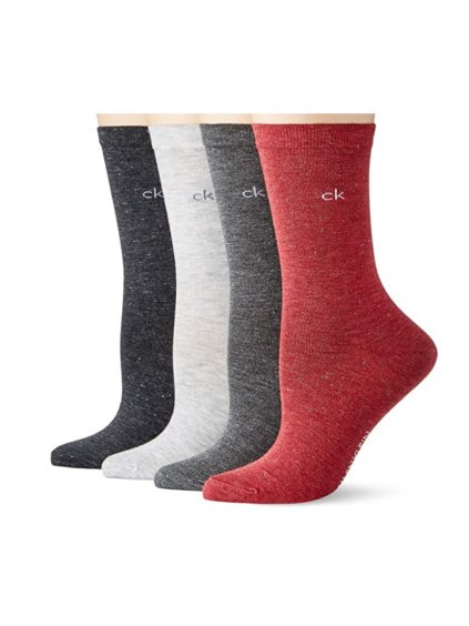 4PACK Klasické ponožky Calvin Klein (Veľkosť UNI)